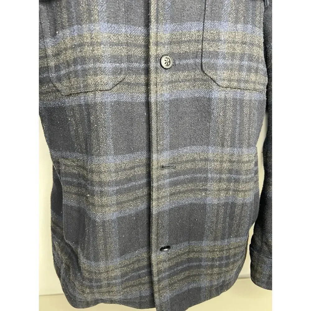 Banana Republic Navy Blue Green Blazer Jacket Women’s Size Small